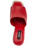 DKNY Women's Bronx Heeled Sandal, RED, 6