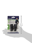 Drive Medical Small Base Quad Cane Tips, Black (RTL10320BKB)