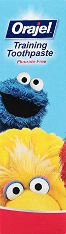 Elmo Training Toothpaste Fluoride-Free 1 Pediatrician Recommended