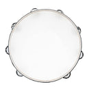 Double Jingles Tambourines with 8 Pairs Metal Bell Drum Hand Percussion
