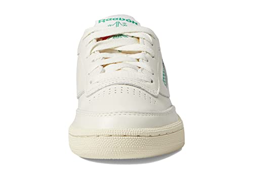 Reebok Women's Club C Sneaker Chalk/Alabaster/Glen Green Vintage 9