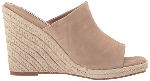 Women's URGE Wedge Sandal, Tan Suede, 7.5