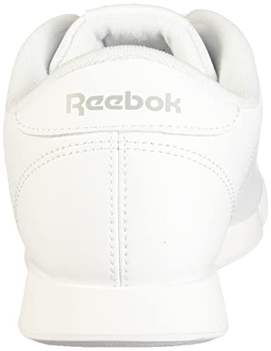 Reebok women's Princess Fashion Sneaker, White, 8.5 US