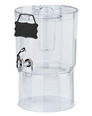 Buddeez Party Top New Beverage Dispenser, 1.75 gallon, Clear