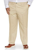 Essentials Men's Standard Big & Tall Classic-Fit Wrinkle-Resistant Flat-Front Chino Pant