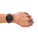 Fossil Men's The Minimalist Quartz Stainless Steel and Leather Two-Hand Subeye Watch