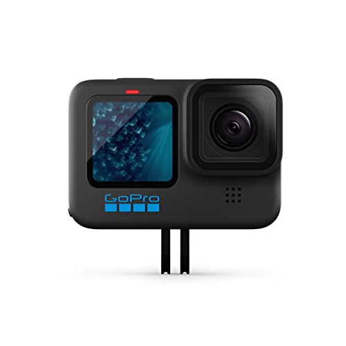 HERO11 Black - Waterproof Action Camera with 5.3K60 Ultra HD Video, 27MP Photos