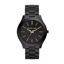 Michael Kors Women's Slim Runway Black Watch MK3221