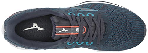 Men's Wave Rider 25 Running Shoe, Legion Blue-Harbor Blue, 10