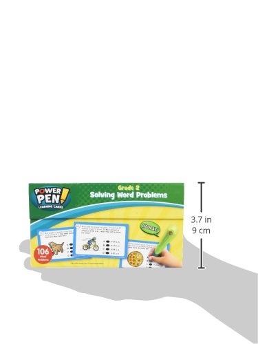 Power Pen Learning Cards: Solving Word Problems Grade 2 (6990)