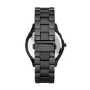 Michael Kors Women's Slim Runway Black Watch MK3221