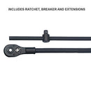 Drive Deep Impact Socket Set, 22 Piece | Standard SAE Sizes (7/8-Inch to 2-Inch)