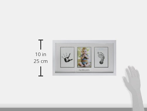 Babyprints Newborn Handprint and Footprint Photo Frame with Clean-Touch Ink Pad