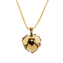 24k Gold Dipped Rose Necklace for Women - Real Rose Pendant Necklace - Gold Ladies