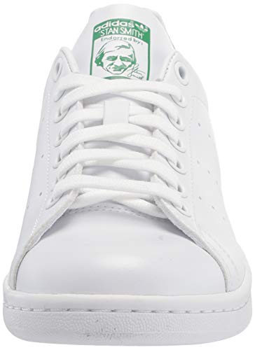 adidas Originals Men's Stan Smith (End Plastic Waste) Sneaker, White/White/Green