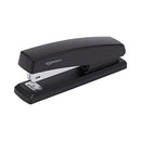 Stapler with 1000 Staples, for Office or Desk, 10 Sheet Capacity, Non-Slip, Black