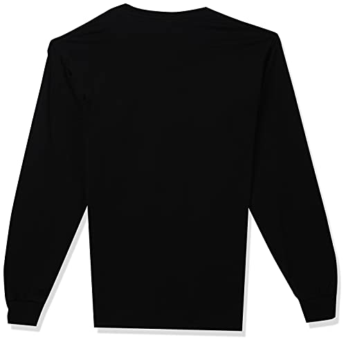 Gildan Men's DryBlend Long Sleeve T-Shirt, Style G8400, 2-Pack, Black, X-Large