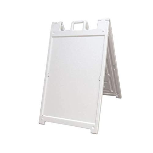 Signicade Deluxe A-Frame Sidewalk Curb Sign Portable Folding Double-Sided Display