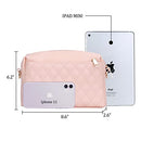 Triple Zip Lightweight Small Crossbody Bags for Women Quilted