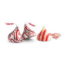 HERSHEY'S KISSES Candy Cane Mint With Stripes and Candy Bits Candy, Christmas