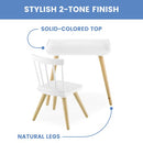 Kids' Desk & Chair Set-Greenguard Gold Certified-Ideal for Arts & Crafts, Snack Time, Studying