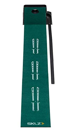 SKLZ Accelerator Pro Indoor Putting Green with Ball Return, 9 Feet x 16.25 Inches