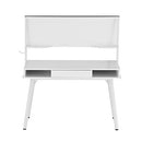 Study Computer Storage & Magnetic Dry Erase White Board Home Office Desk