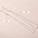 Imitation Pearl Necklace Wedding Pearl Necklace for Women-6mm