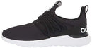 adidas mens Lite Racer Adapt 3.0 Running Shoe, Black/Black/Grey, 10.5 US