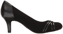 LifeStride Women's Pascal Dress Pump, Black, 8 M US