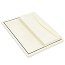Ecru and Black Premium Stationery Paper Set, Letter Size (24 Envelopes, 48 Sheets)