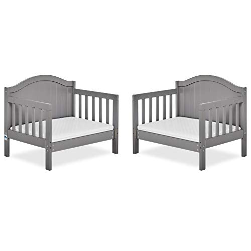 3 In 1 Convertible Toddler Bed in Steel Grey, Greenguard Gold Certified