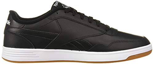 Reebok Men Club MEMT Sneaker, Black/White, 10.5