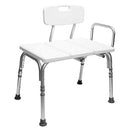 Carex Tub Transfer Bench -Shower Chair Transfer Bench with Height Adjustable Legs