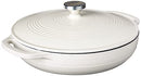 Enameled Cast Iron Casserole With Steel Knob and Loop Handles, 3.6 Quart