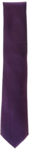 Calvin Klein Men's Steel Micro Solid A Tie, Berry, Regular