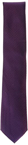 Calvin Klein Men's Steel Micro Solid A Tie, Berry, Regular