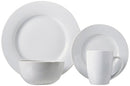 16-Piece Porcelain Kitchen Dinnerware Set with Plates, Bowls and Mugs