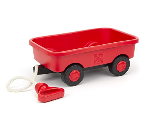 Sesame Street Elmo's Wagon, Red - Pretend Play, Motor Skills, Kids Toy Vehicle