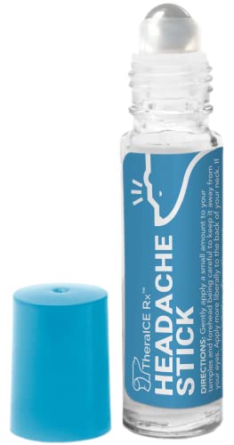 Migraine Relief Stick 10 ml (.33-Oz) Organic Essential Oil Roll on Headache Tension Aromatherapy
