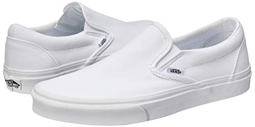 Vans Unisex Adults’ Classic Slip On Trainers True White