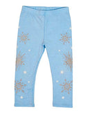 Disney Frozen II Girls Ruffled Top and Leggings Clothing Set