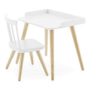 Kids' Desk & Chair Set-Greenguard Gold Certified-Ideal for Arts & Crafts, Snack Time, Studying
