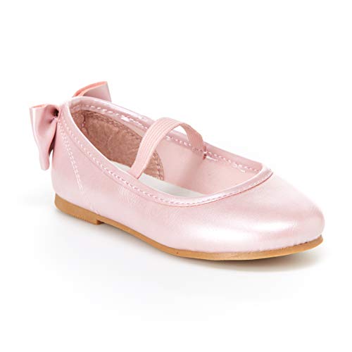 Baby Girls' Ana Ballet Flat, Pink, 5 M US Toddler