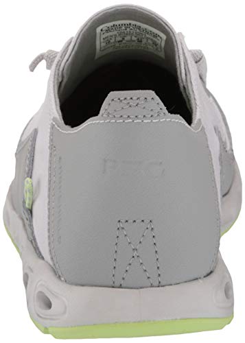 Bahama Vent Relaxed Boat Shoe, Grey Ice/Jade Lime, 12