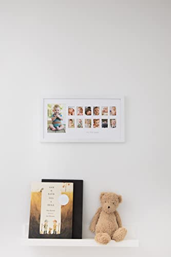 Baby’s First Year Collage Baby Frame, 12 Month Milestones Wall Frame