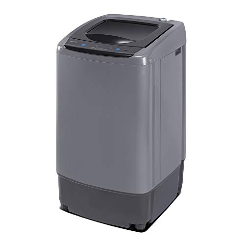 Portable Washing Machine, 0.9 cu.ft Compact Washer With LED Display, 5 Wash Cycles