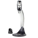 Deluxe Essential Red Pourer and Decanter Tower Stand Set Easily and Conveniently