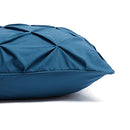 Pinch Pleat Down-Alternative Comforter Bedding Set - Full / Queen, Dark Teal