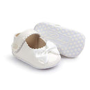 Infant Baby Girls Soft Sole Bowknot Princess Wedding Dress Mary Jane Flats